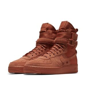 Nike Women's SF-AF1 Sneakers - Burnt Orange